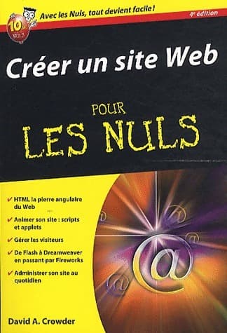 Créer un site web pour les nuls - David Crowder