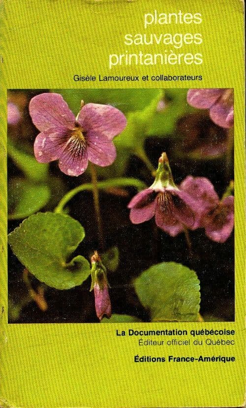 Plantes sauvages printanières - Gisèle Lamoureux